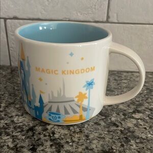 Magic Kingdom Starbucks You Are Here Souvenir Mug